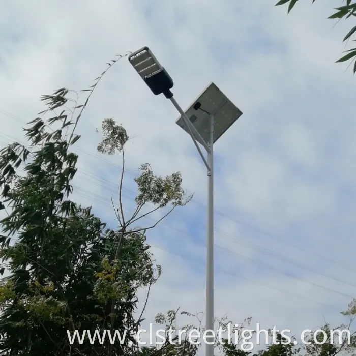 Rygh 80W Semi-Integrated Split Type LED Street Outdoor Solar Lights 170lm/W